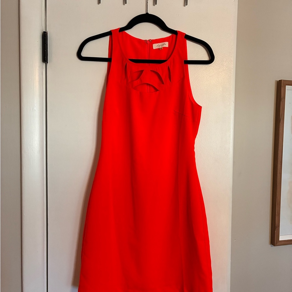 Sugarlips Vibrant Red Mini Dress